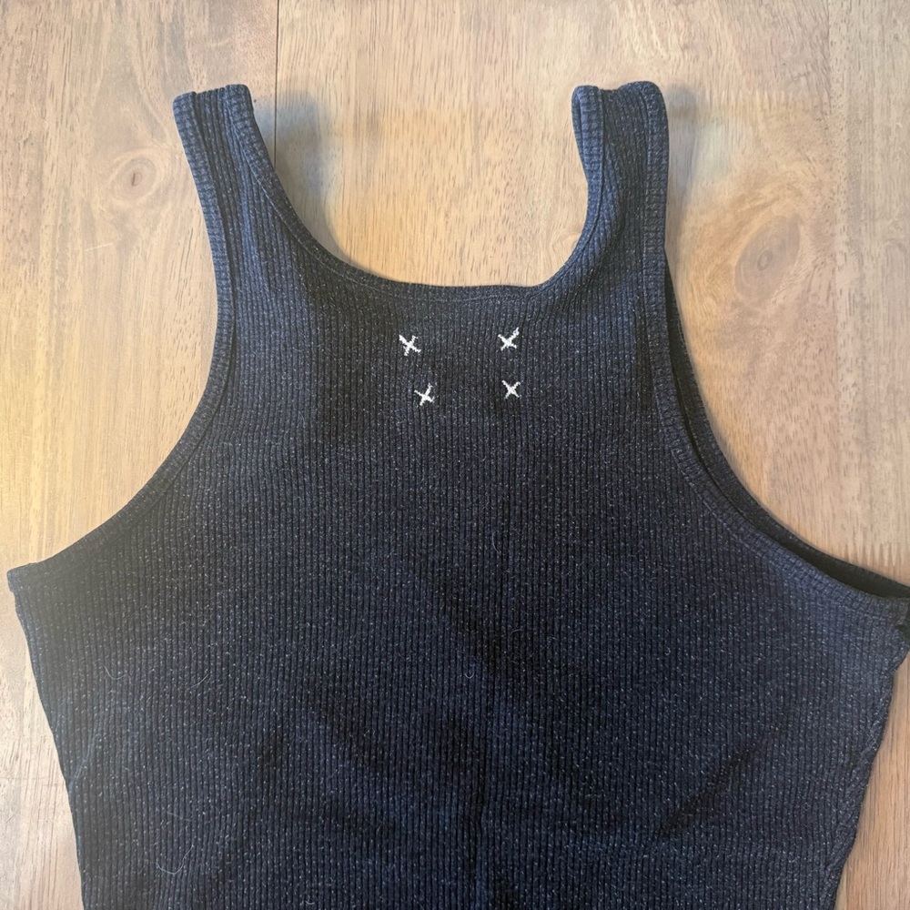 Free People Tiger Moon Tank, Black, S - Picture 7 of 9